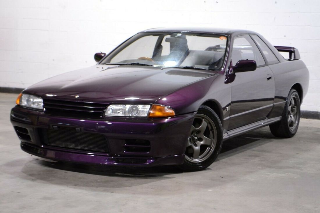 1990 Nissan Skyline GTR 69000mi PURPLE RB26DETT 5 speed Manual Twin Turbo 2.6 1990 Nissan GT-R