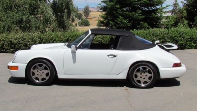 1990 Porsche 911 964 Cabriolet 38K Original Miles, Original Paint, Matching #'s 1990 Porsche 911 Cabriolet