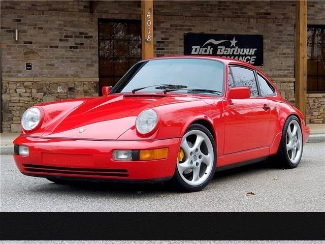 1990 Porsche 911 964 Carrera 4 Manual 68,964 Miles Red Coupe Clean Carfax 1990 Porsche 911 Carrera 4