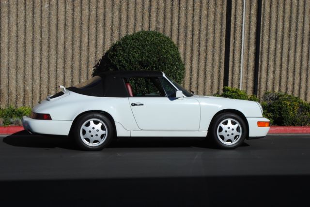 1990 Porsche 911 Carrera 2 Cabriolet 5-Speed 1990 Porsche 911 964 Carrera 2 Cabriolet
