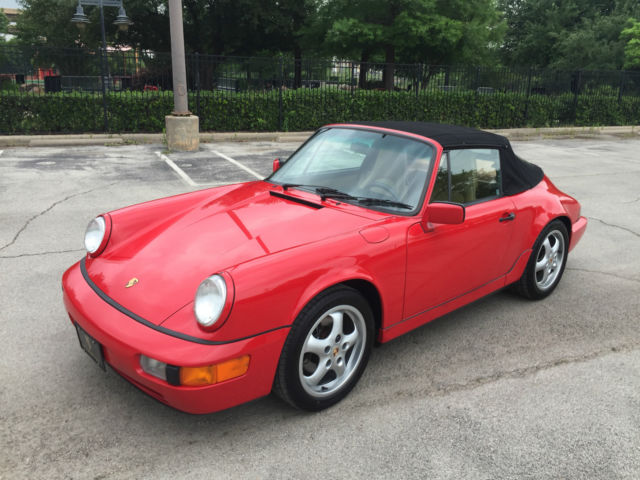 1990 Porsche 911 Carrera 2 Cabriolet Garage Queen 1990 Porsche 911