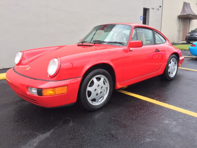1990 Porsche 911 Carrera 2 Coupe Red *Manual* 1990 Porsche 911 Carrera 2 coupe