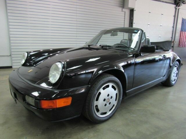1990 Porsche 911 Carrera 4 Cabriolet 71,893 Miles Black over Black 6-speed 1990 Porsche 911 Carrera 4 Cabriolet