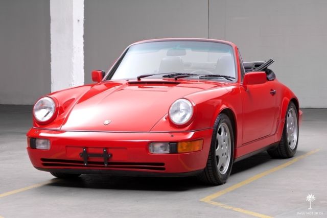 1990 Porsche 911 Carrera 4 Cabriolet - photo 5