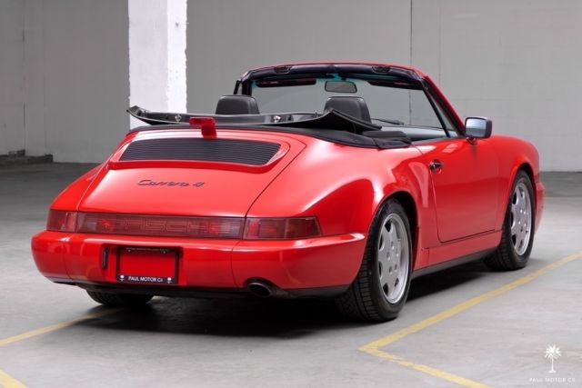 1990 Porsche 911 Carrera 4 Cabriolet - photo 6