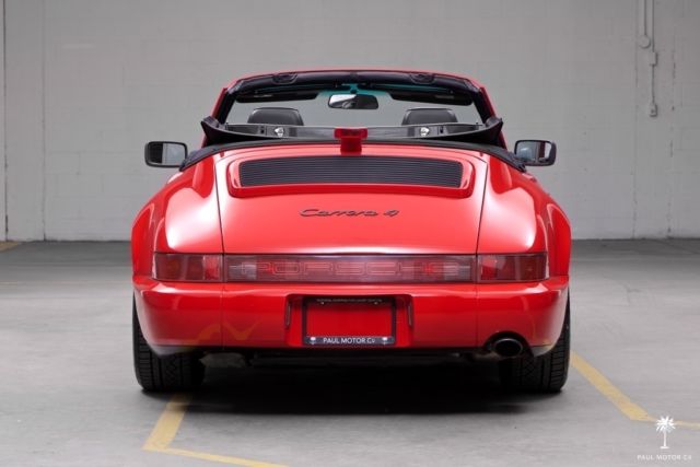 1990 Porsche 911 Carrera 4 Cabriolet - photo 7