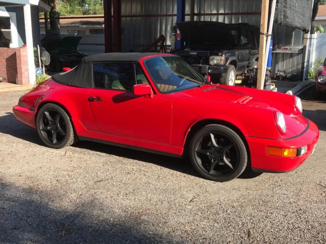 1990 Porsche 911 Carrera 4 Convertible 1990 Porsche 911 Cabriolet