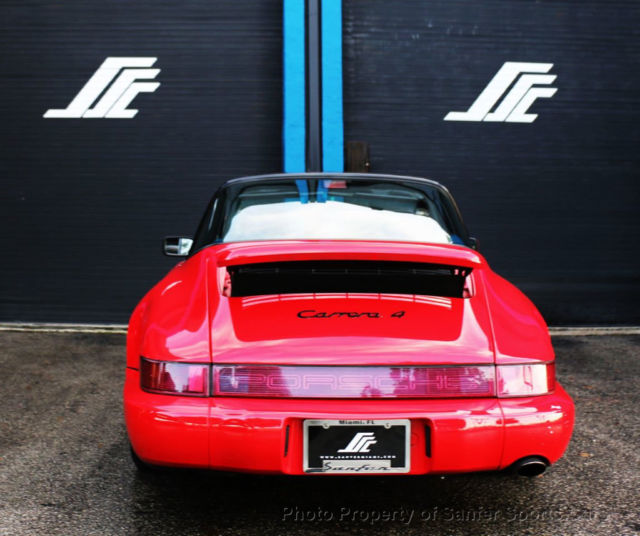 1990 Porsche 911 2dr Coupe 4 Targa - photo 7