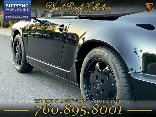 1990 Porsche 911 Carrera 5 Speed 50k Miles Blk/Blk - photo 2