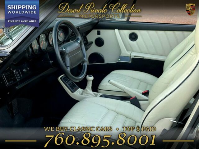 1990 Porsche 911 Carrera 5 Speed 50k Miles Blk/Blk - photo 9