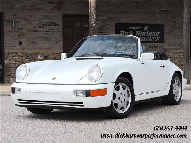 1990 Porsche 911 Carrera Cabriolet 41,907 Miles White Cabriolet 3.6L Manual 1990 Porsche 911 Carrera Cabriolet