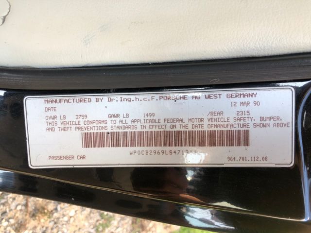 1990 Porsche 911 Carrera 2 - photo 9