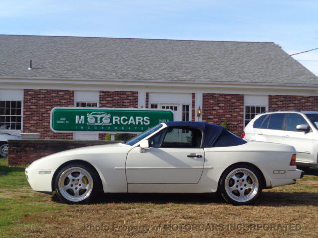 1990 PORSCHE 944 CABRIOLET S2-MINT COND-MANY UPGRADES-LOW RESERVE! BEAUTIFUL CAR 1990 Porsche 944 NEW CLUTCH AND NEW TOP! OVER $5K IN PORSCHE RIMS A
