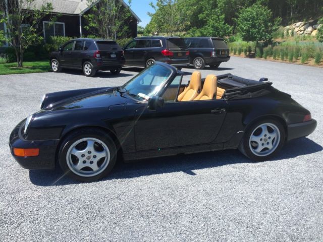 1990 PORSCHE CARRERA 4 CONVERTIBLE 59K ORIGINAL MILES EXTREMELY WELL MAINTAINED 1990 Porsche 911 Carrera 4