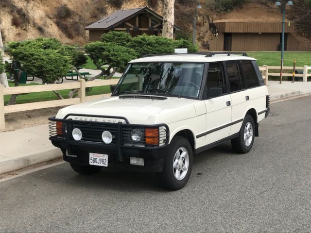 1990 Range Rover Classic California car Rust free Runs and drives great 4x4 1990 Land Rover Range Rover CLASSIC