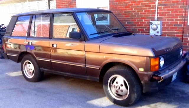 1990 Range Rover County 4WD - Runs Well, but Needs Some Love - Good Project Car 1990 Land Rover Range Rover