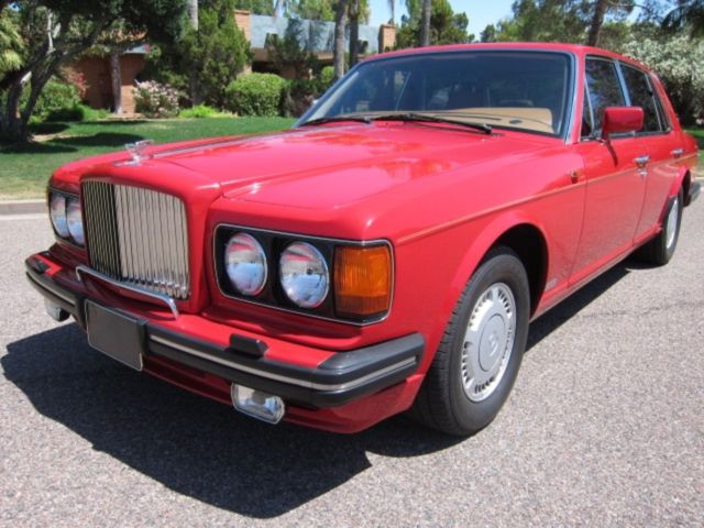 1990 Rare Red-Tan BENTLEY TURBO R 38,909 Original Miles LOOK! 1990 Bentley Arnage BENTLEY TURBO R