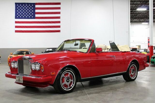 1990 Rolls-Royce Corniche 47027 Miles Red Convertible 6.75 Liter V8 Automatic 1990 Rolls-Royce Corniche --