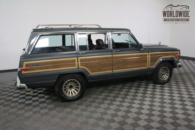 1990 Jeep Wagoneer RARE ROOF RACK. FACTORY WHEELS. V8! CLEAN! - photo 10