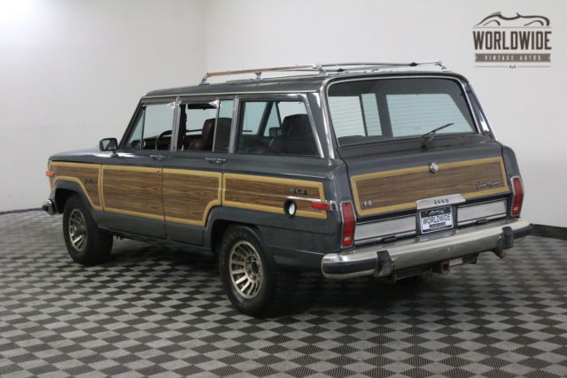 1990 Jeep Wagoneer RARE ROOF RACK. FACTORY WHEELS. V8! CLEAN! - photo 11