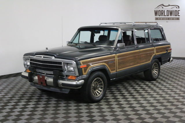 1990 Jeep Wagoneer RARE ROOF RACK. FACTORY WHEELS. V8! CLEAN! - photo 3