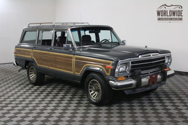 1990 Jeep Wagoneer RARE ROOF RACK. FACTORY WHEELS. V8! CLEAN! - photo 4