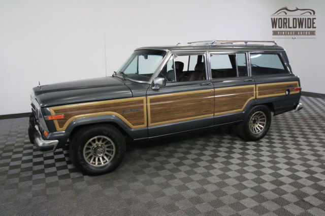 1990 Jeep Wagoneer RARE ROOF RACK. FACTORY WHEELS. V8! CLEAN! - photo 5