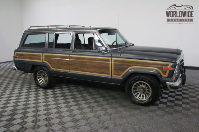 1990 Jeep Wagoneer RARE ROOF RACK. FACTORY WHEELS. V8! CLEAN! - photo 6