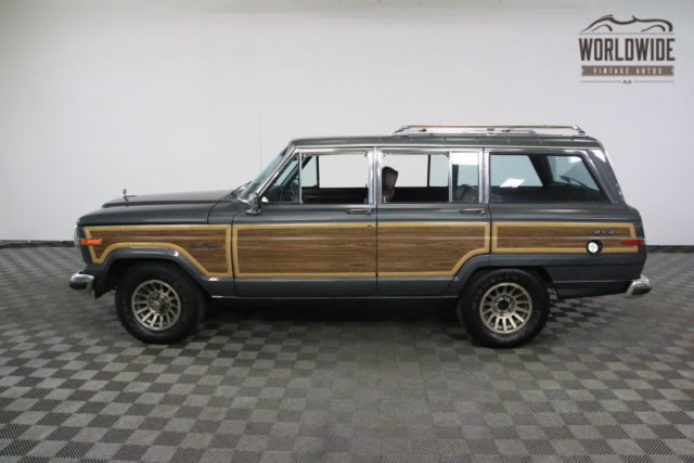 1990 Jeep Wagoneer RARE ROOF RACK. FACTORY WHEELS. V8! CLEAN! - photo 7