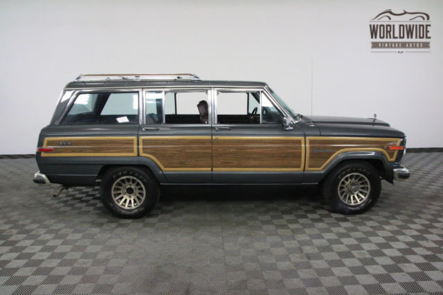 1990 Jeep Wagoneer RARE ROOF RACK. FACTORY WHEELS. V8! CLEAN! - photo 8