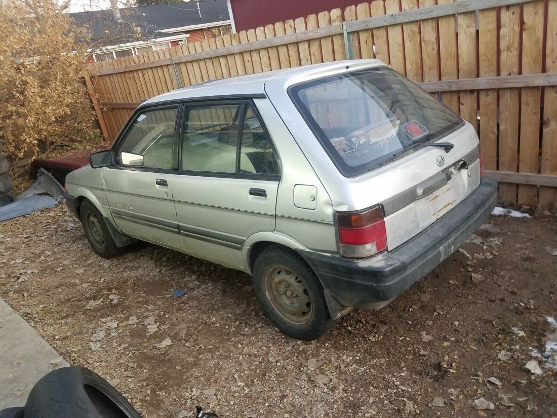 1990 Subaru Justy 3 4x4 5 speed efi justys - photo 10