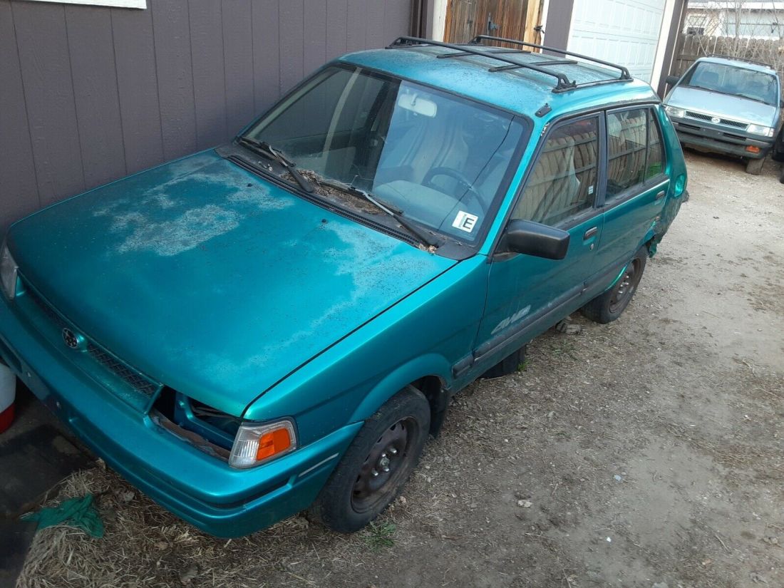 1990 Subaru Justy 3 4x4 5 speed efi justys - photo 11
