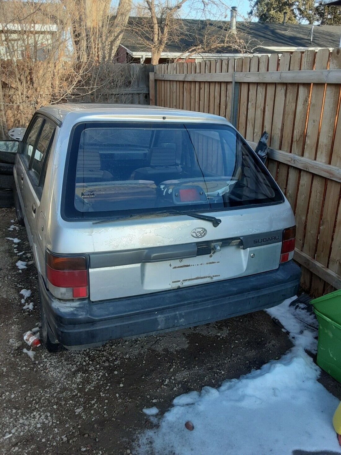 1990 Subaru Justy 3 4x4 5 speed efi justys - photo 7