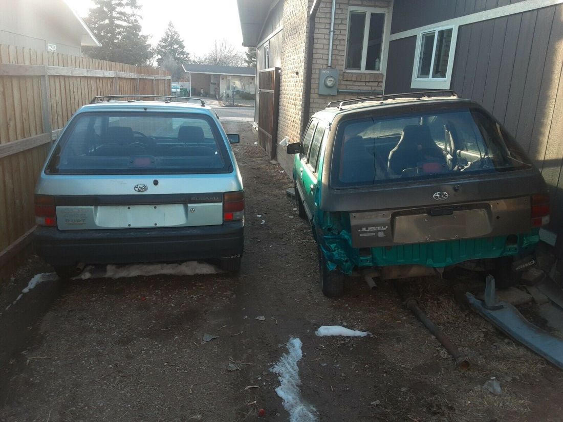 1990 Subaru Justy 3 4x4 5 speed efi justys - photo 8