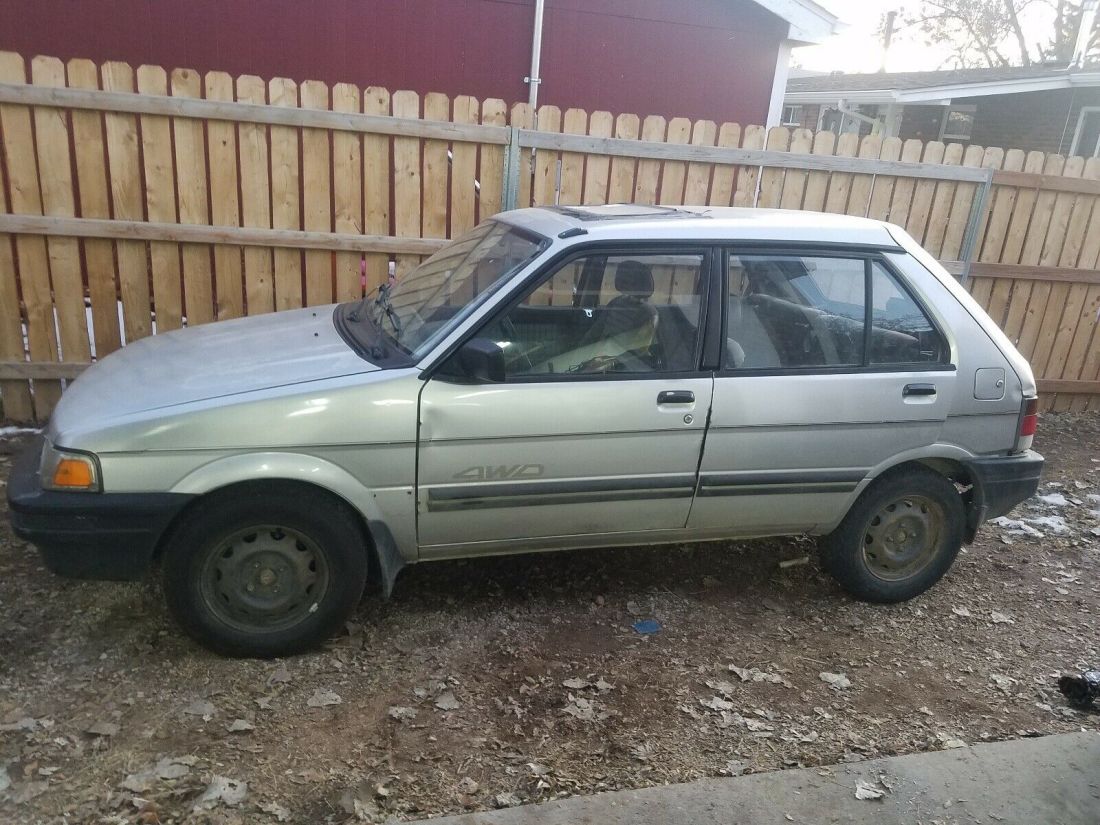 1990 Subaru Justy 3 4x4 5 speed efi justys - photo 9