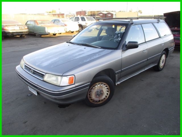 1990 Subaru Lagacy L Used 2.2L H4 16V Automatic AWD NO RESERVE 1990 Subaru Legacy L