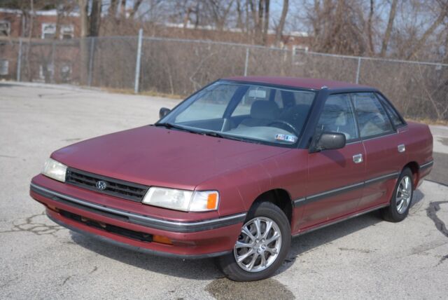 1990 SUBARU LEGACY LOW MILES , RUNS AND DRIVE CLEAN CARFAX , NO RESERVE 1990 Subaru Legacy L