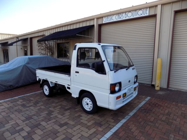 1990 SUBARU SAMBAR JAPANESE MINI TRUCK 4WD 5 SPEED STREET LEGAL HONDA SUZUKI UTV 1990 Subaru Sambar Mini Truck 4WD 5 Speed ATV UTV Classic Pickup