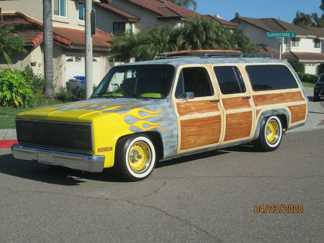 1990 SUBURBAN MILD CUSTOM HOTROD STREET ROD 1989 Chevrolet Suburban Scottsdale 1500