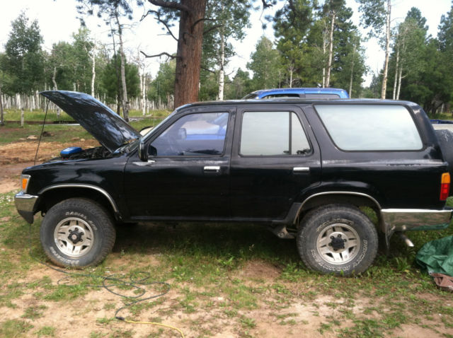 1990 Toyota 4Runner 4x4 SUV 3.0L V6 Automatic 1990 Toyota 4Runner