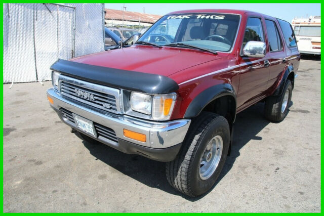 1990 Toyota 4Runner SR5 Automatic 6 Cylinder NO RESERVE 1990 Toyota 4Runner SR5 V6