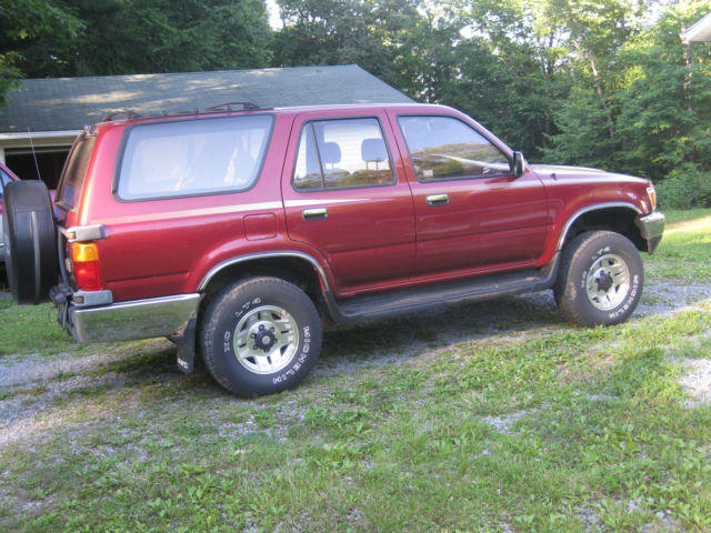 1990 Toyota 4Runner SR5 V6 4WD New Timing Belt, Newer Michelin Tires 1990 Toyota 4Runner
