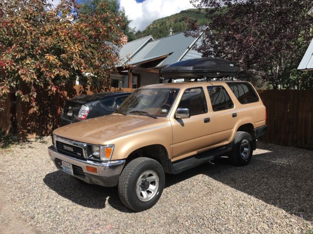 1990 Toyota 4Runner Time Capsule 1990 Toyota 4Runner SR5