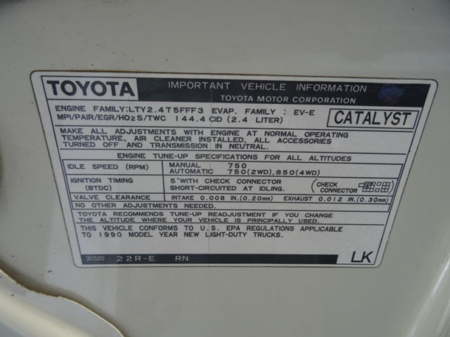 1990 Toyota Other Toyota Pickup - photo 7