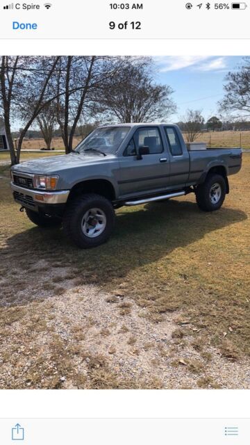1990 TOYOTA 4X4 TRUCK 1990 Toyota Pickup extra cab