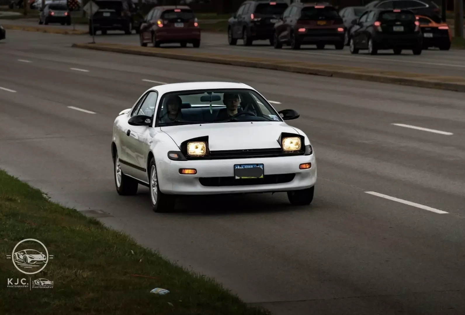1990 Toyota Celica Coupe White ST 1990 Toyota Celica ST