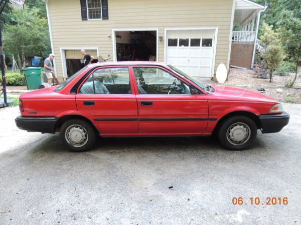 1990 Toyota Corolla DX 158K Miles 1.6L EFI 1990 Toyota Corolla