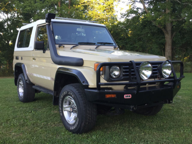 1990 Toyota FJ73 LX Gas, with 93164 original miles (149930km). 1980 Toyota Land Cruiser cloth