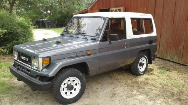 1990 Toyota Land Cruiser BJ73 2.5 L Turbo Diesel 1990 Toyota Land Cruiser 70 Series