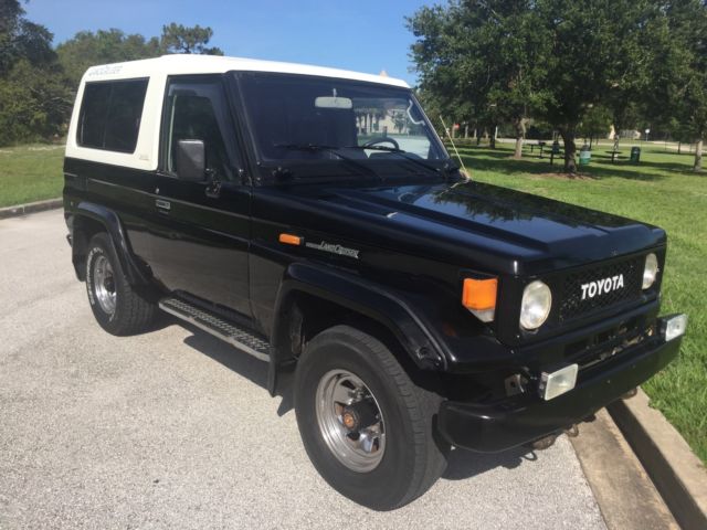 1990 Toyota land Cruiser BJ73 4x4 Diesel 3.4 L 4 c. 5 Speed. 1990 Toyota Land Cruiser BJ73 Diesel 3.4 L 4x4